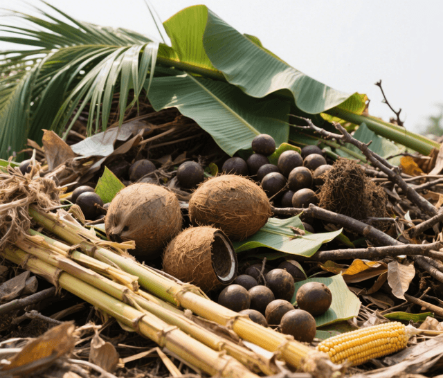 Agricultural waste resource utilization